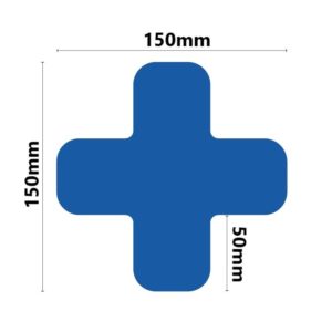 Podlahová značka křížek - 50mm