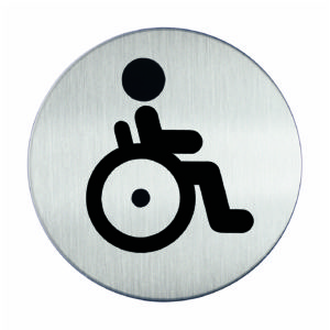 Pictogram Ø8.3 WC Disabled