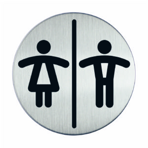 Piktogram Ø8.3 Toilette Damen/Herren