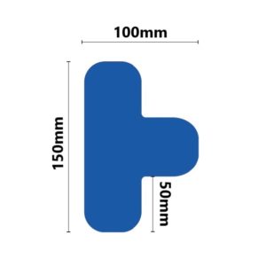 Podlahová značka „T” - 50mm