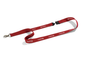 Textile Lanyard Visitor 10mm